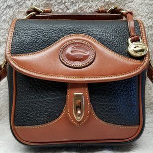 Vintage Dooney & Bourke Crossbody Leather Bag